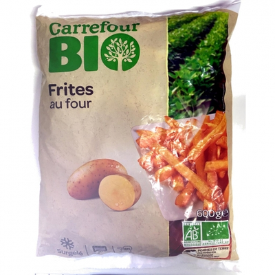 Patatas Fritas Para Horno Ecológicas Carrefour Bio 600 G. Patatas Fritas Para Horno Ecológicas Carrefour Bio 600 G.