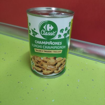Champiñones Tallos y trozos Champiñones Tallos y trozos