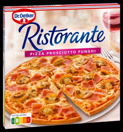 Ristorante Pizza Prosciutto-Funghi 350 G Ristorante Pizza Prosciutto-Funghi 350 G