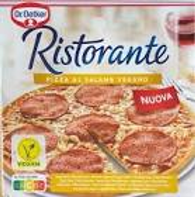 Ristorante Pizza Al Salame Vegano Ristorante Pizza Al Salame Vegano