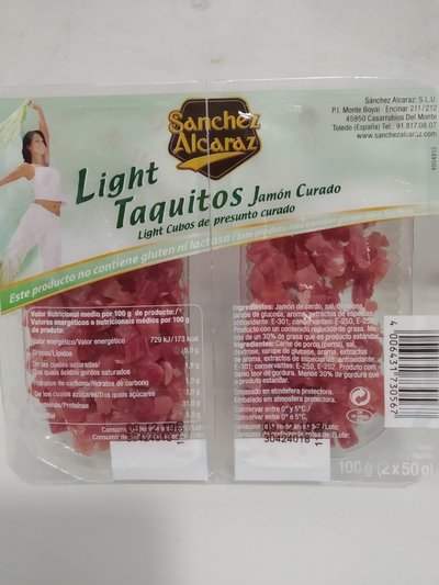 Taquitos de Jamón Curado Taquitos de Jamón Curado