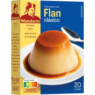 Preparado Para Flan Clásico 20 G Preparado Para Flan Clásico 20 G