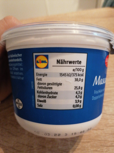 Mascarpone Mascarpone