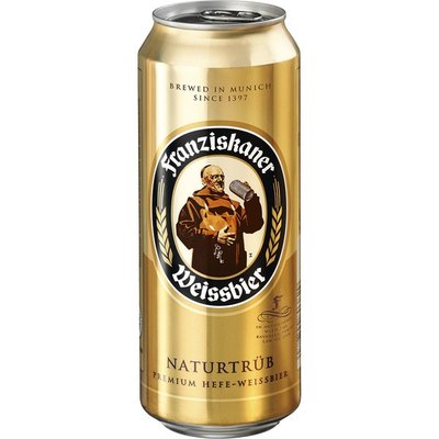 Franziskaner Cerveza Alemana De Importacion Franziskaner Lata De 50 Cl. Franziskaner Cerveza Alemana De Importacion Franziskaner Lata De 50 Cl.
