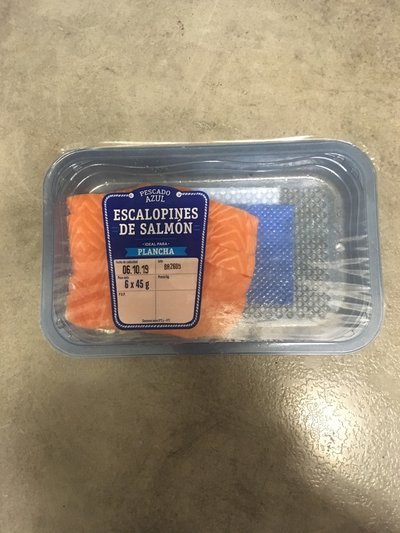 Escalopines de salmón Escalopines de salmón