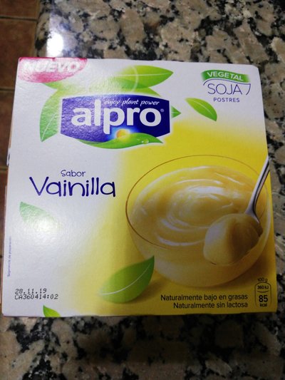 Yogur de soja sabor vainilla Yogur de soja sabor vainilla