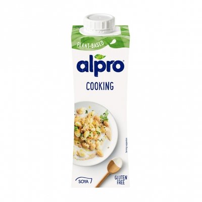 Preparado De Soja Para Cocinar Alpro Sin Gluten Sin Lactosa 250 Ml. Preparado De Soja Para Cocinar Alpro Sin Gluten Sin Lactosa 250 Ml.