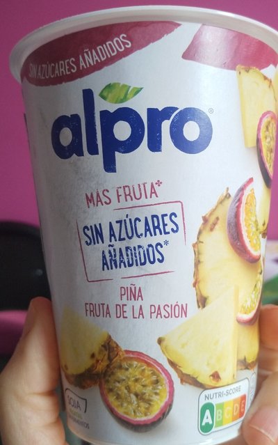Alpro piña y fruta de la pasión Alpro piña y fruta de la pasión