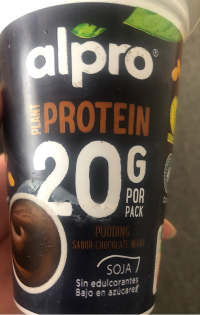 Yogur alpro proteina chocolate Yogur alpro proteina chocolate