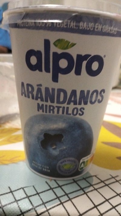 Alpro arandanos Alpro arandanos