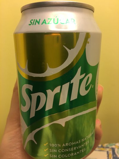 Sprite sin azúcar Sprite sin azúcar