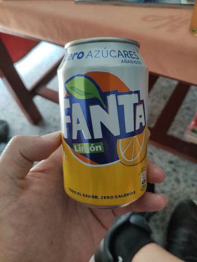 Fanta limón sin azúcar Fanta limón sin azúcar