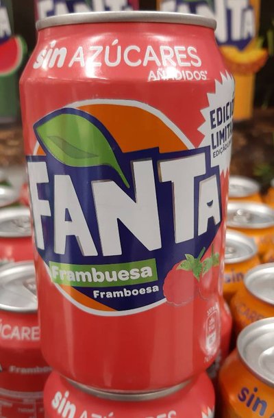 Fanta sabor frambuesa Fanta sabor frambuesa