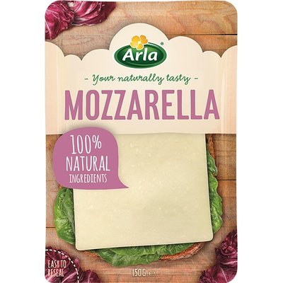 Arla Mozzarella Lonchas 150g Arla Mozzarella Lonchas 150g