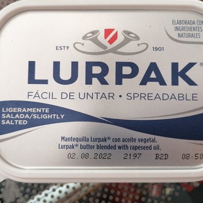 Mantequilla con sal Mantequilla con sal