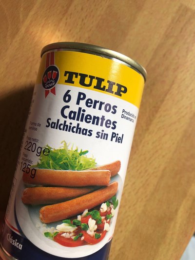 Salchichas sin piel Salchichas sin piel