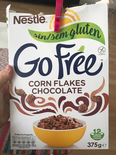 Go Free Corn Flakes Chocolate Go Free Corn Flakes Chocolate