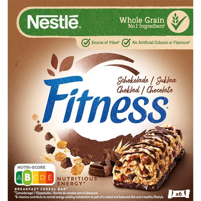 Barrita De Cereales Integrales Con Chocolate Barrita De Cereales Integrales Con Chocolate