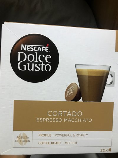 Cápsulas de café cortado Cápsulas de café cortado