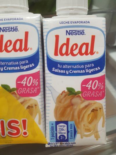 Leche evaporada Leche evaporada