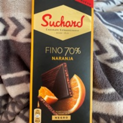 Chocolate fino 70% con naranja Chocolate fino 70% con naranja
