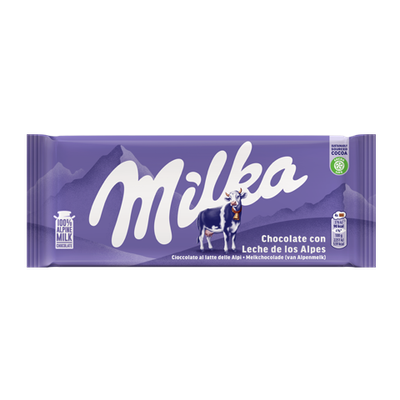 MILKA LECHE ALPINA TABLETA DE CHOCOLATE 100 GR MILKA LECHE ALPINA TABLETA DE CHOCOLATE 100 GR