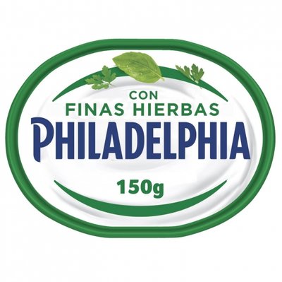 Queso De Untar Con Finas Hierbas Philadelphia 150 G. Queso De Untar Con Finas Hierbas Philadelphia 150 G.