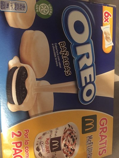 Oreos bañadas Oreos bañadas