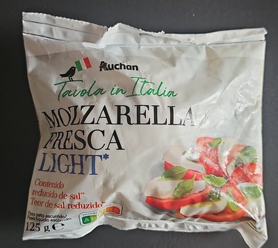 Mozzarella fresca light Mozzarella fresca light