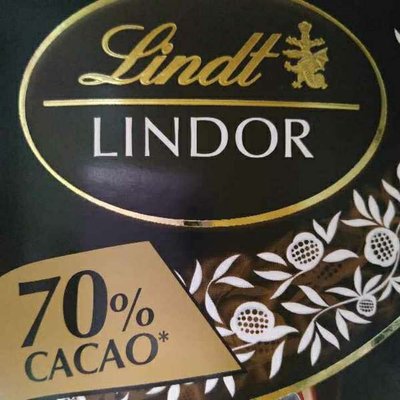Lindor 70% cacao Lindor 70% cacao