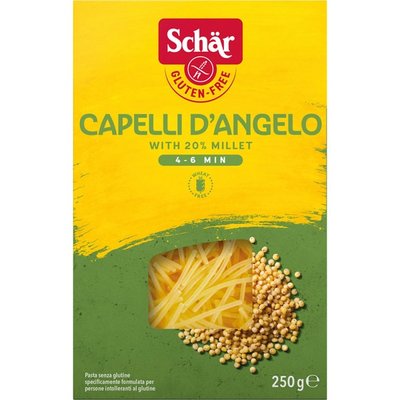 FIDEOS SIN GLUTEN CABELLO DE ANGEL ENVASE 250 GR. FIDEOS SIN GLUTEN CABELLO DE ANGEL ENVASE 250 GR.