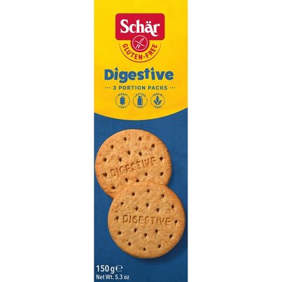 Digestive Sin Gluten Schär 150g. Digestive Sin Gluten Schär 150g.