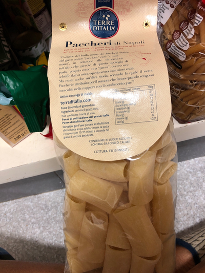 Pasta paccheri di Napoli Pasta paccheri di Napoli