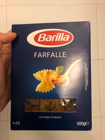Pasta farfalle Pasta farfalle