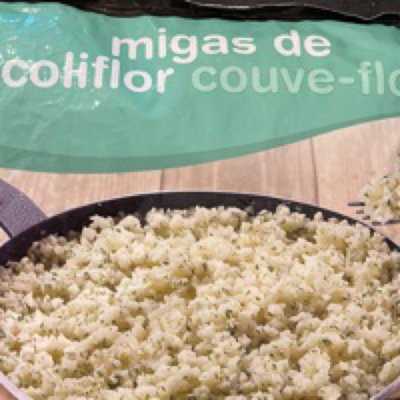 Migas de coliflor 