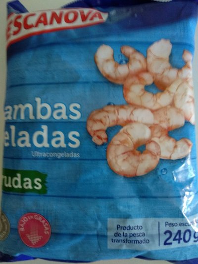 gambas congeladas gambas congeladas