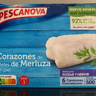 Corazones de Filetes de Merluza Corazones de Filetes de Merluza
