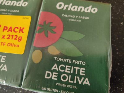 Tomate frito aceite de oliva Tomate frito aceite de oliva