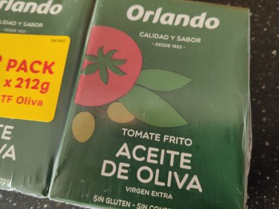 Tomate frito aceite de oliva 