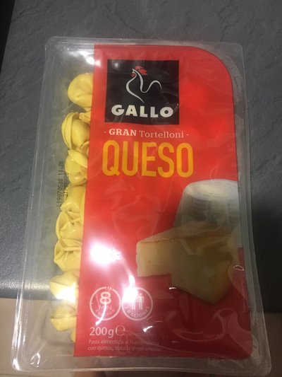 Tortelloni queso