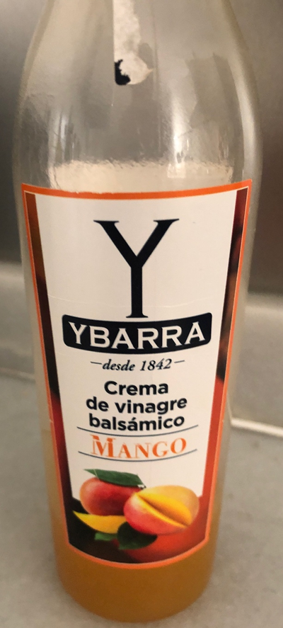 Crema de vinagre balsámico mango Crema de vinagre balsámico mango
