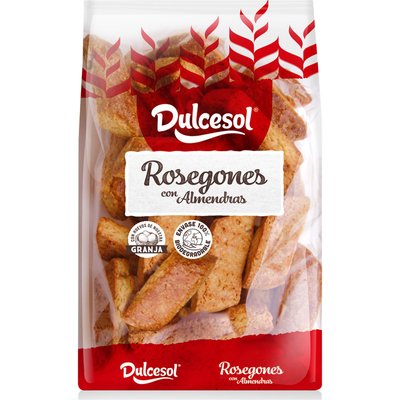 Rosegones Con Almendras Dulcesol 200g Rosegones Con Almendras Dulcesol 200g