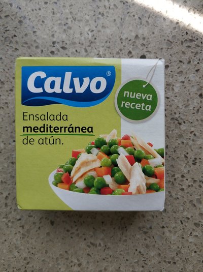Ensalada mediterránea de atún Ensalada mediterránea de atún