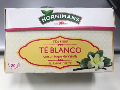 Té blanco con toque de vainilla Té blanco con toque de vainilla
