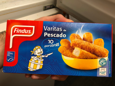 Varitas de pescado Varitas de pescado