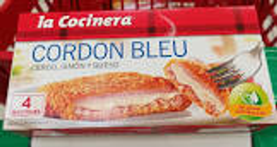 Cordon Bleu, Cerdo, Jamón Y Queso. Cordon Bleu, Cerdo, Jamón Y Queso.