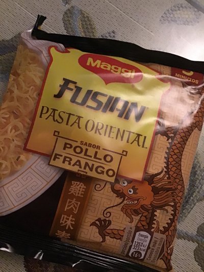 Pasta oriental sabor pollo Pasta oriental sabor pollo