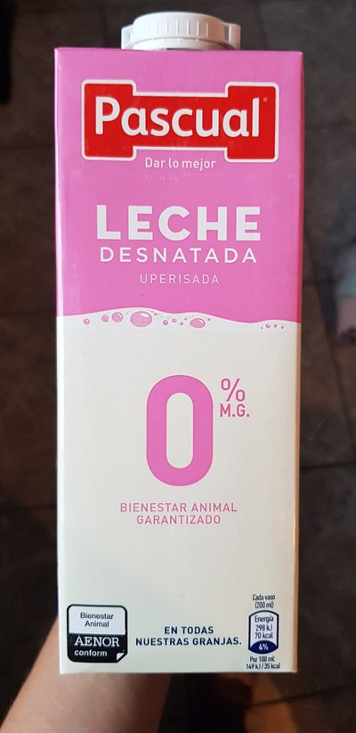 Leche desnatada UHT Leche desnatada UHT