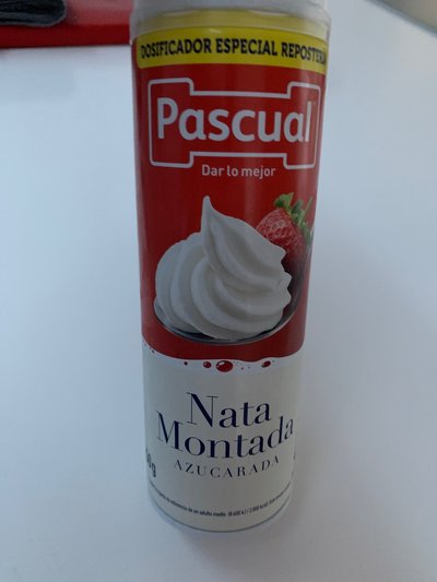 Nata montada Nata montada