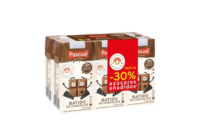 Batido De Chocolate Pascual 6x200 Ml Batido De Chocolate Pascual 6x200 Ml